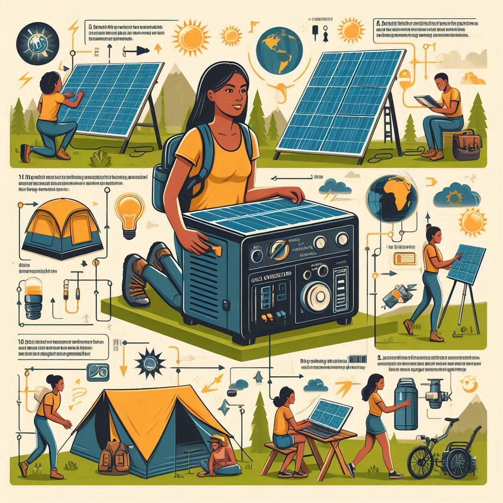 Anker solar generator