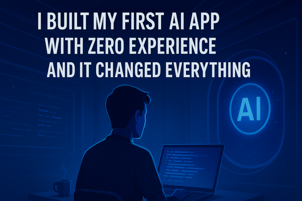 AI Built My 1-Hour App