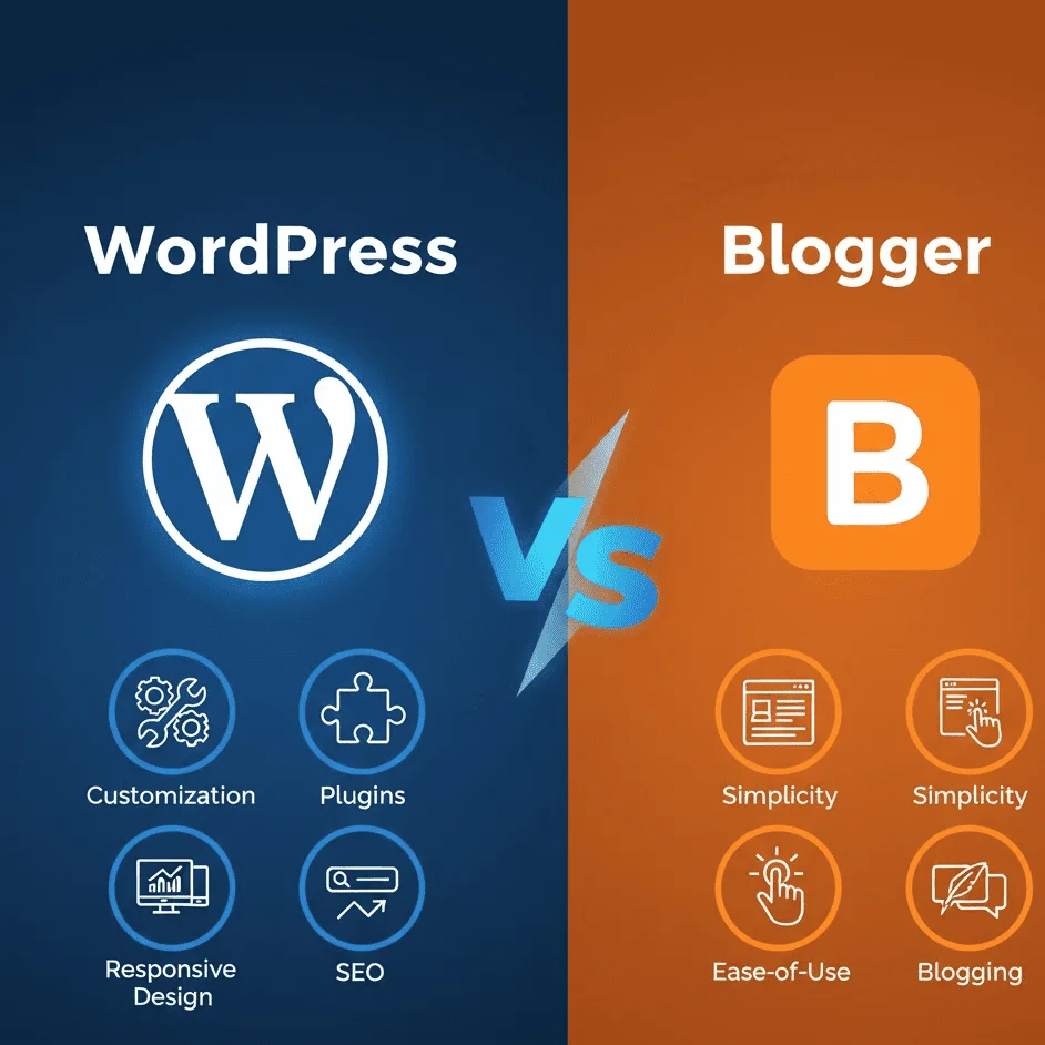 WordPress or Blogger