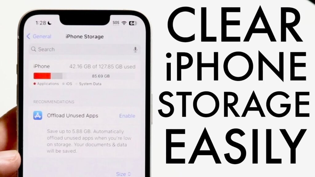 iPhone storage